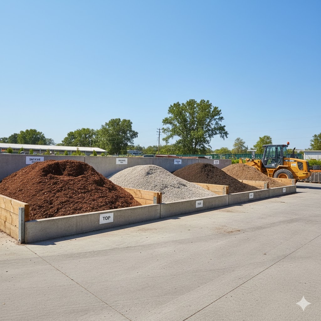 Bulk landscape materials